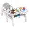 Dinosaur Themed Kids Activity Table and Chair with Storage and Ergonomic Design